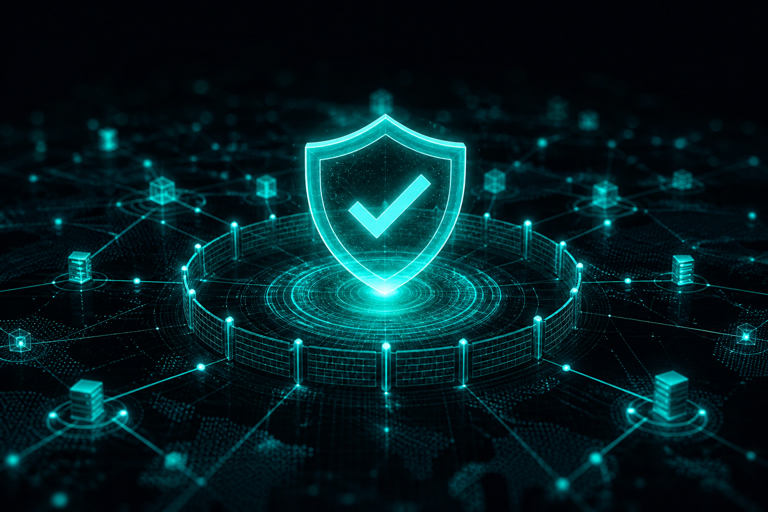 Incident response and Reg S-P cybersecurity obligations represented by a shield with a verification check.